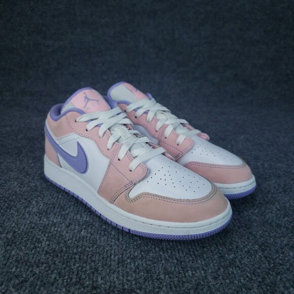 Nike Air Jordan 1 Low SE (GS) Shoes Size 6.5Y Arctic Punch Purple Pulse Sneakers - Picture 12 of 16